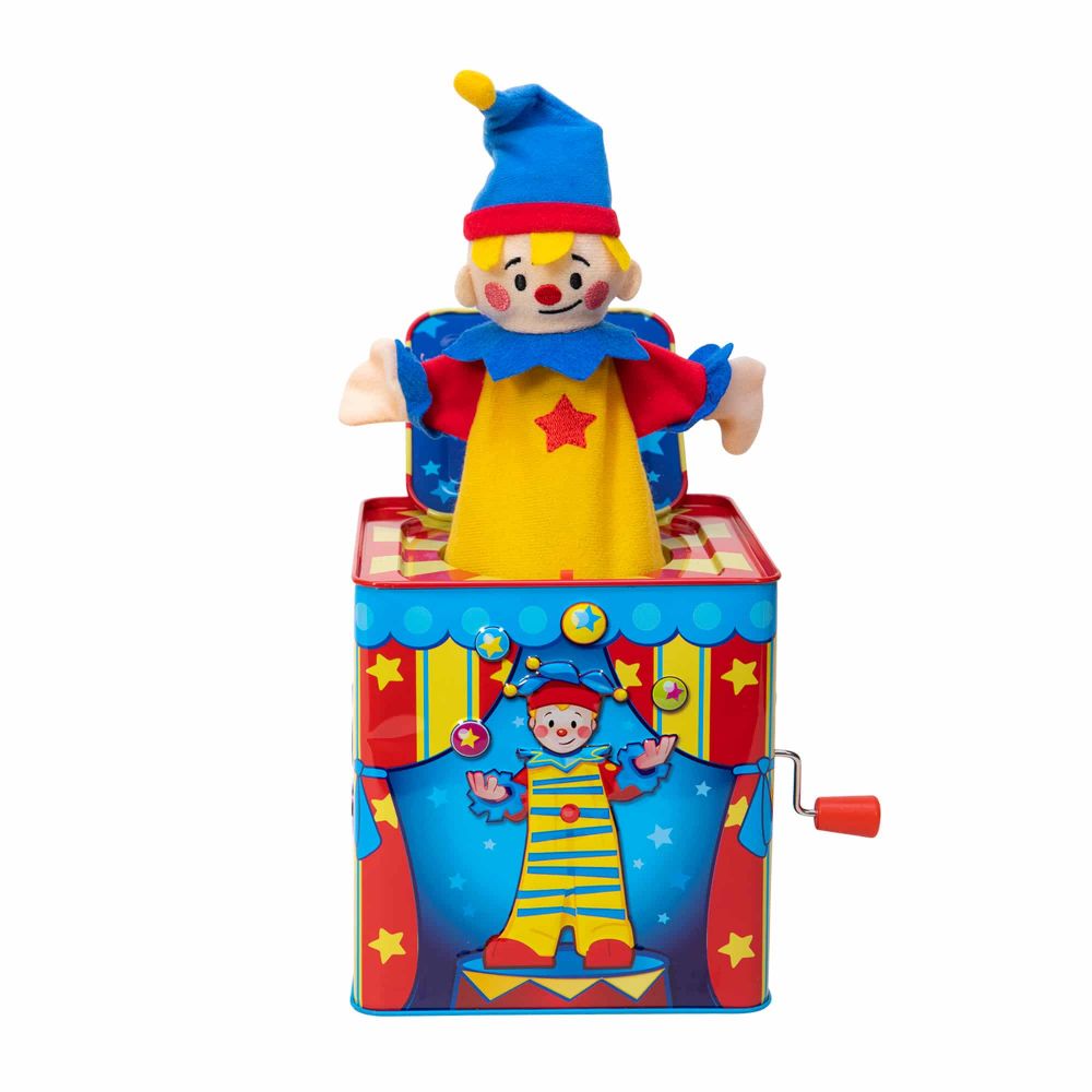 clown box toy