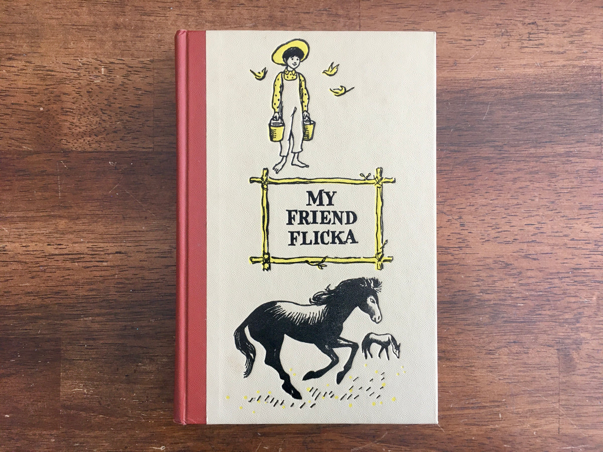 My Friend Flicka by Mary O'Hara, Junior Deluxe Edition, Vintage 1941, –  BiblioHaven.com