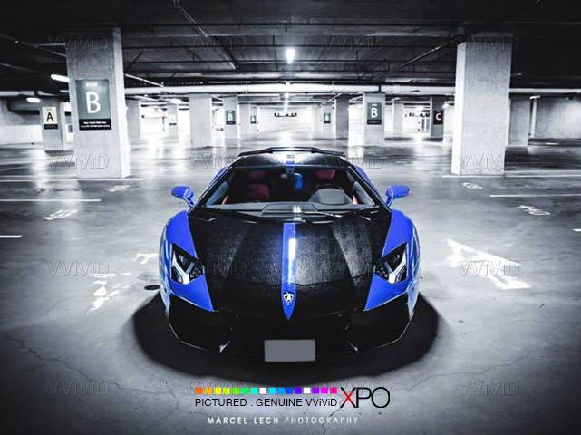 50ft x 5ft VViViD Blue Chrome Car Wrap Vinyl with Air-Free Channels and Ready to Use Adhesive DIY