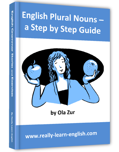 English Plural Nouns,  a Step by Step Guide