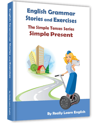 Simple Present Tense, Stories and Exercises