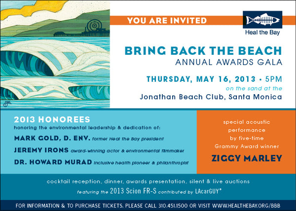 Heal the Bay Bring Back the Beach Benefit