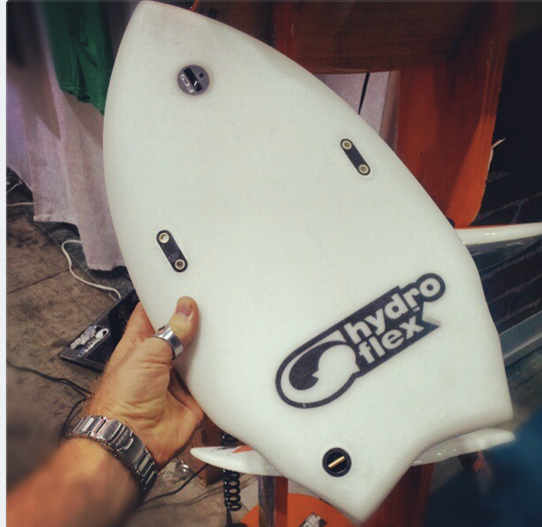 Slyde Handboards, Marko Foam and Hydroflex Surfboards debuts futuristic handboard