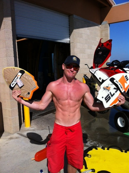 Slyde delivers handboards to the Huntington Beach Lifeguards