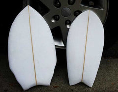 Hydroflex surfbords raw foam core