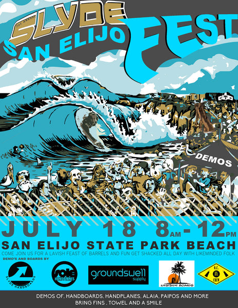 san elijo state beach slyde ride event 