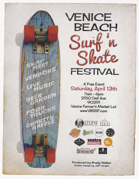 Venice Surf n Skate Festival April 13th