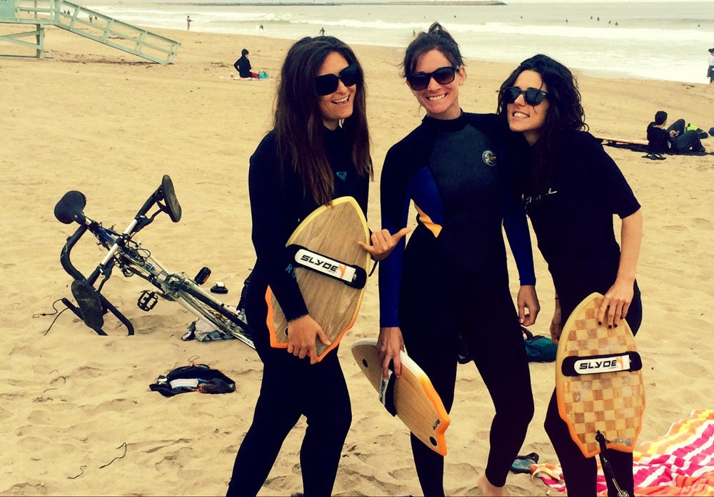 the girls on Venice beach 