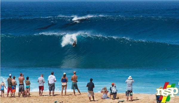 Humpback Whales Pipeline bodysurfing
