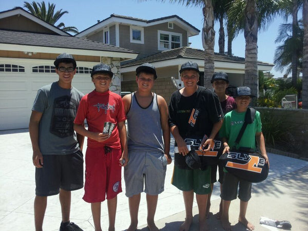 Huntington Beach Junior Lifeguards get handboards