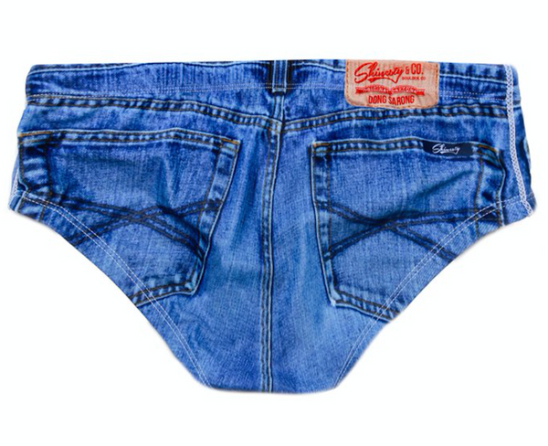 Shinesty Jean Swim Briefs