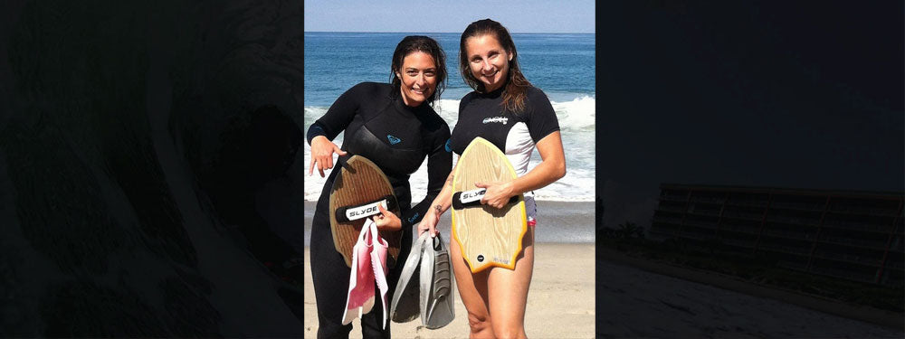 Slyde Handboards Female Bodysurfers