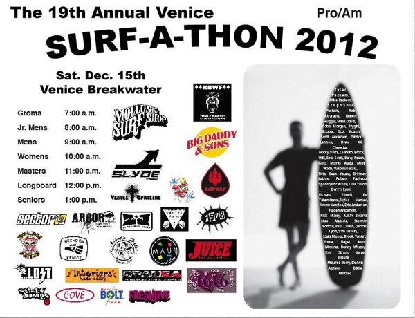 2012 Venice Surf-a-Thon at the Venice Breakwater
