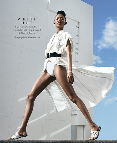 Phillip Gavriel in Harper's Bazaar White Hot
