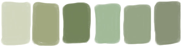 olive green colour palette