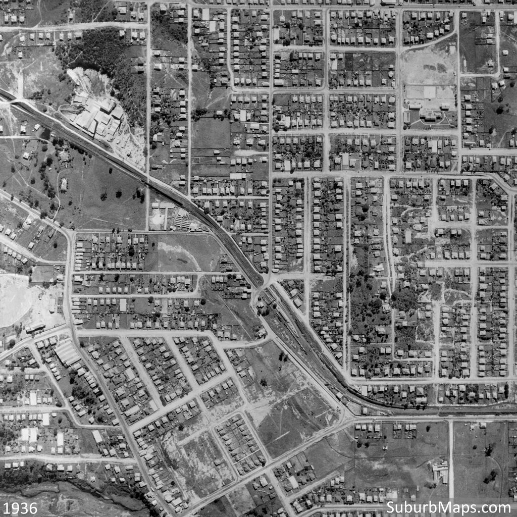 1936 Newmarket - Aerial Photo