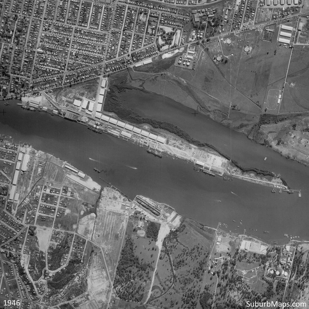 Aerial Photo of 1946 Hamilton