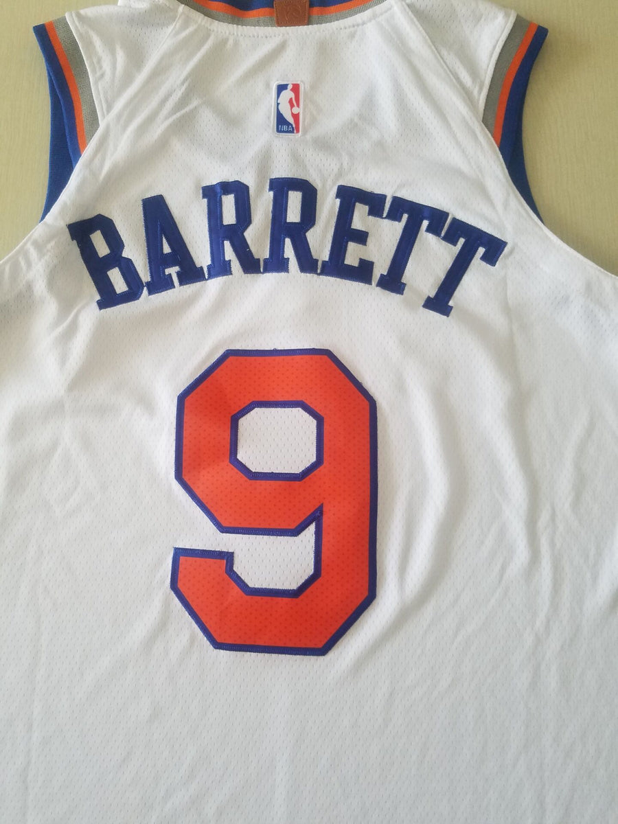 white new york knicks jersey