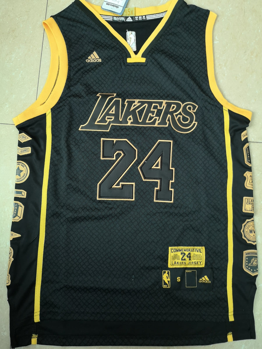 lakers swingman jersey black