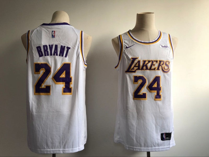 kobe white 24 jersey