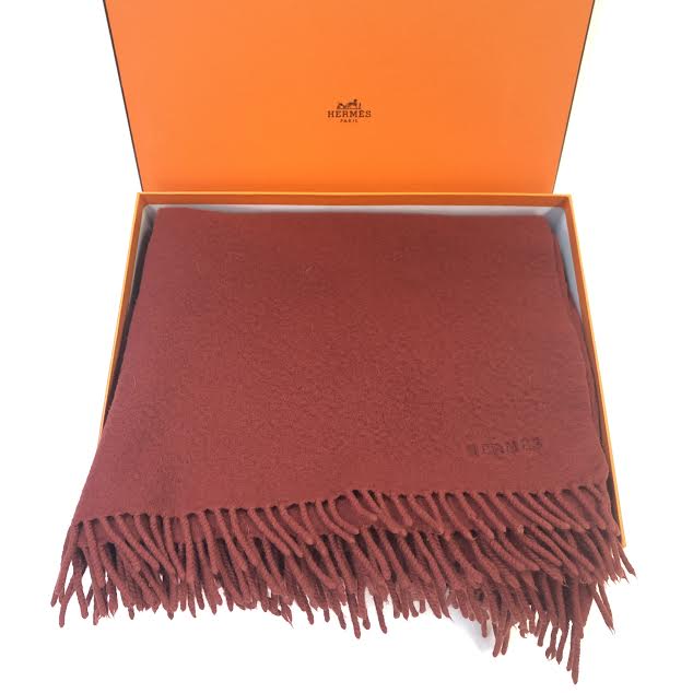 hermes pashmina throw