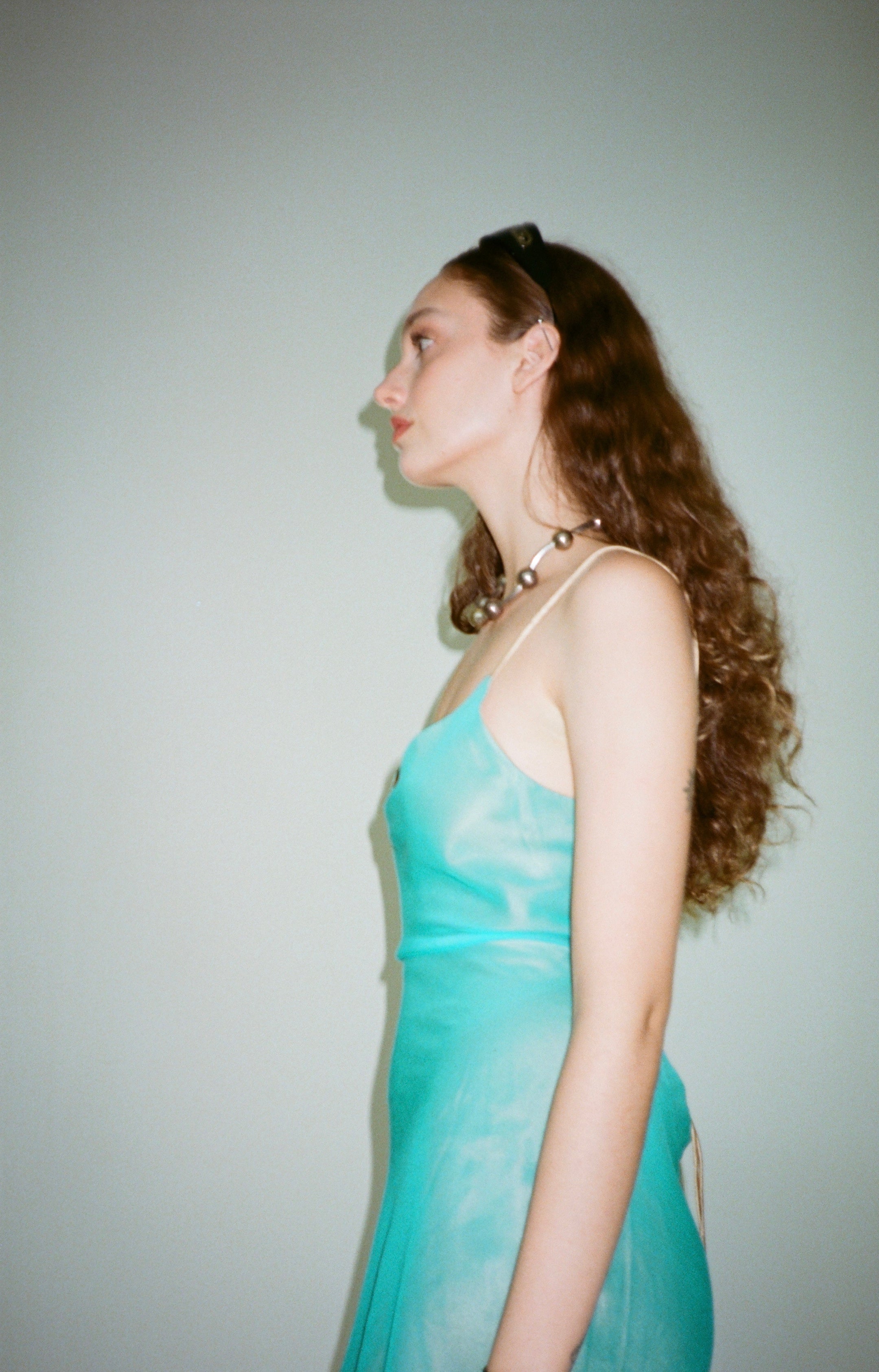 Golden Blue Dress