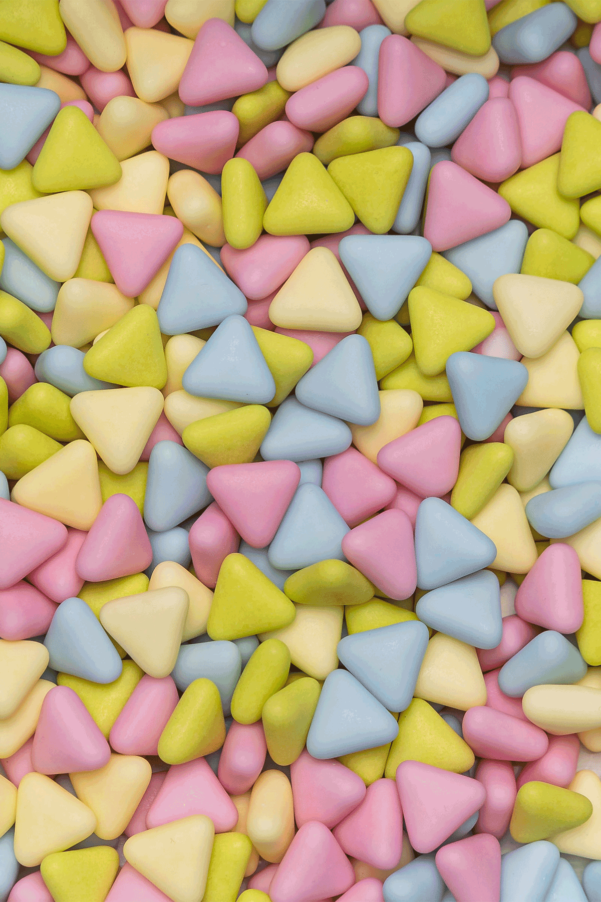Matt Triangles - Pastel Mix 