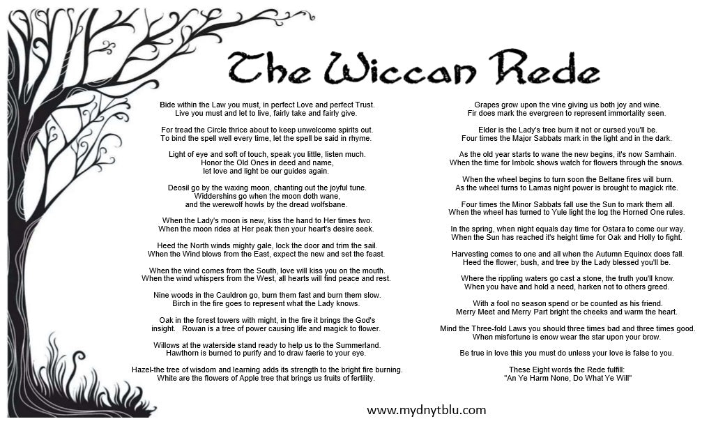 What is Wiccan Rede?