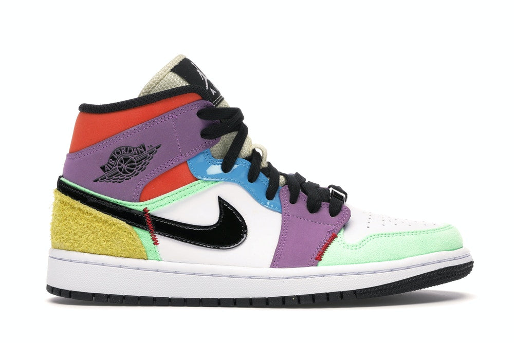 nike air jordan 1 mid se multicolor