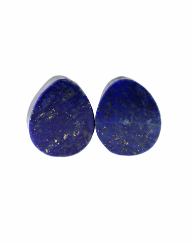 Lapis Lazuli Teardrop Plugs