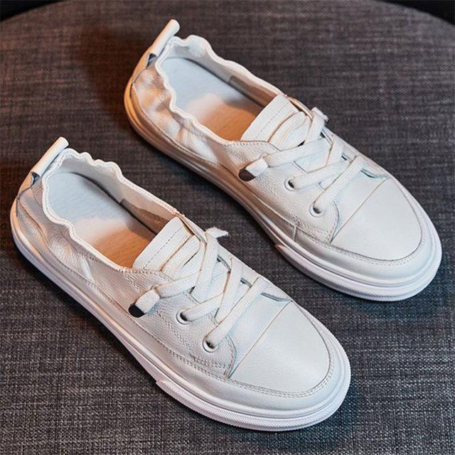 white canvas loafers