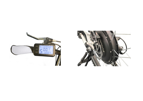 cyclotricity stealth 1000w dual power electric bike