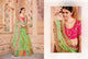 Superb K102623 Designer Multicoloured Green Silk Lehenga Choli - Fashion Nation