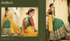 Great Kimora Bridal L508 Green Yellow Tussar Silk Jacquard Lehenga Choli - Fashion Nation