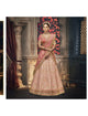 Fabulous Nakkashi NAK5162 Bridal Peach Jacquard Handloom Silk Net Lehenga Choli - Fashion Nation