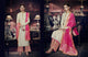 Festive PRM9198 Off-White Pink Tussar Silk Jacquard Salwar Suit - Fashion Nation