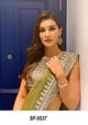Kriti Sanon SF5537 Bollywood Inspired Green Net Saree - Fashion Nation