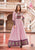 Stylish KS3006 Indo Western Readymade Multicoloured Lawn Cotton Long Dress - Fashion Nation