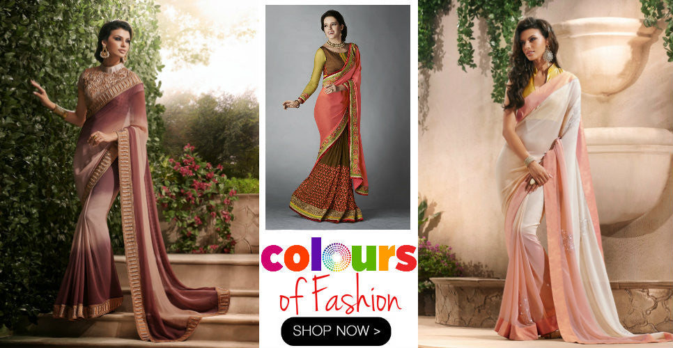 Designer Cocktail Sarees by Fashion Nation India