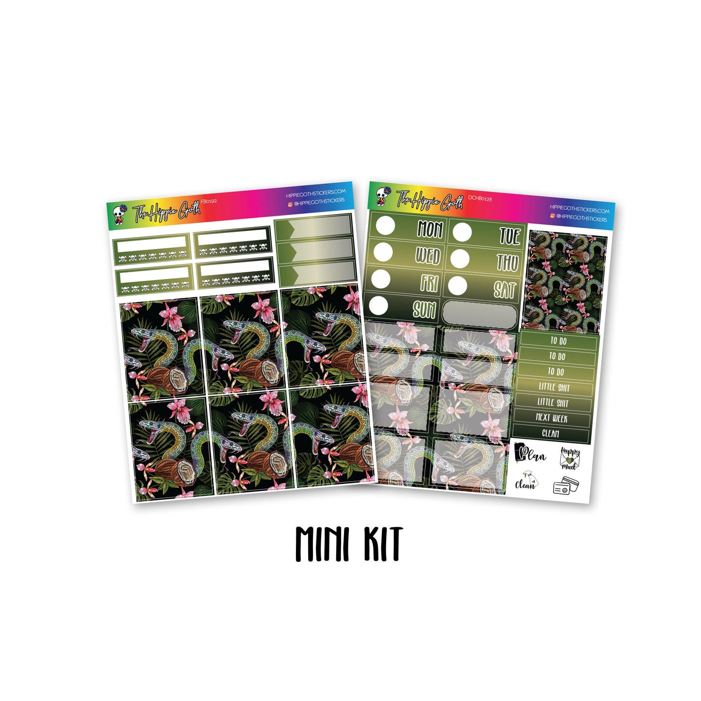 Tropical Delight Embroidery Weekly Kit