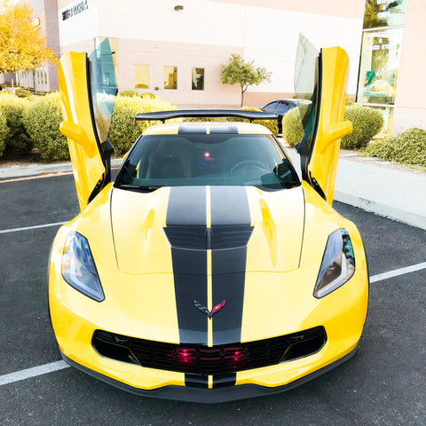 Thank you for the images @azmotortrendz   Check out this Chevrolet Corvette C7 Z06 done at AZ Motor Trendz in Peoria, AZ with Vertical Doors, Inc. Vertical Door Conversion Kit and many more upgrades.