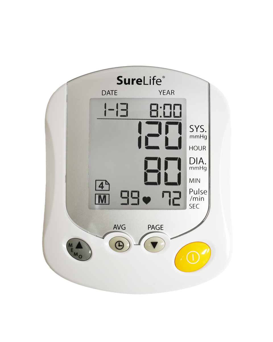 SureLife® Premium Arm Blood Pressure Monitor (860214) – BV Medical