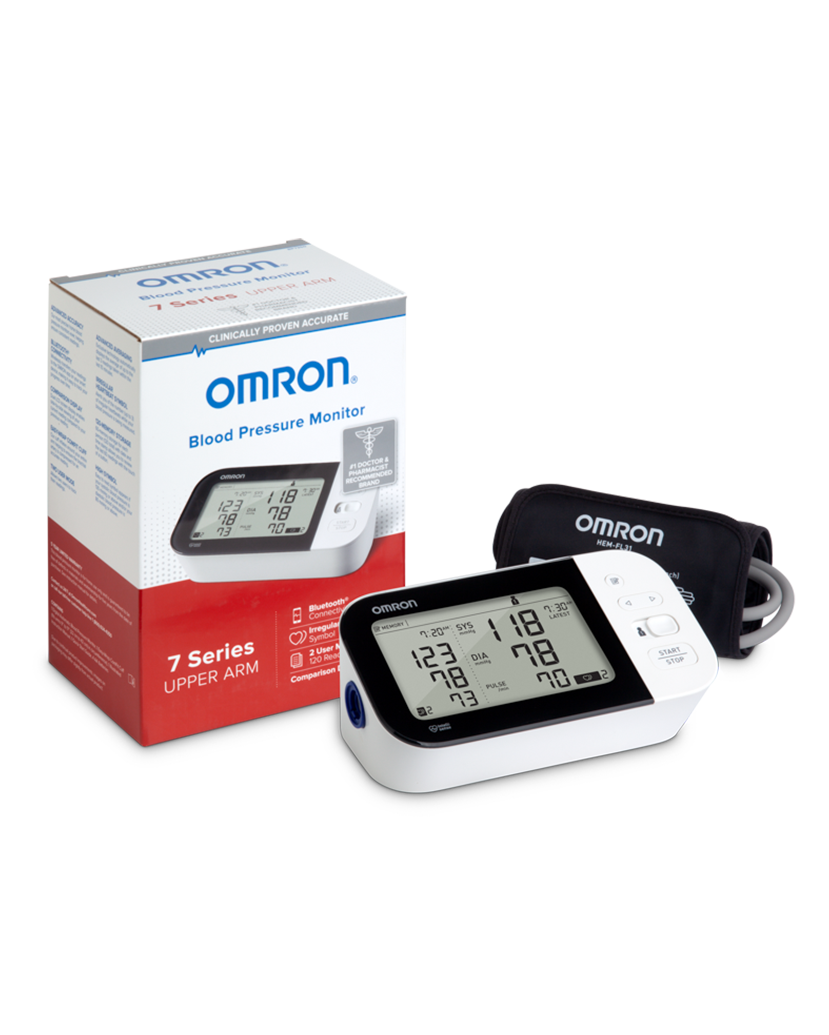 wang Dekbed Begin OMRON 7 Series® Wireless Upper Arm Blood Pressure Monitor (BP7350) – BV  Medical