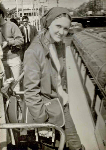 Traveler in Amsterdam 1971