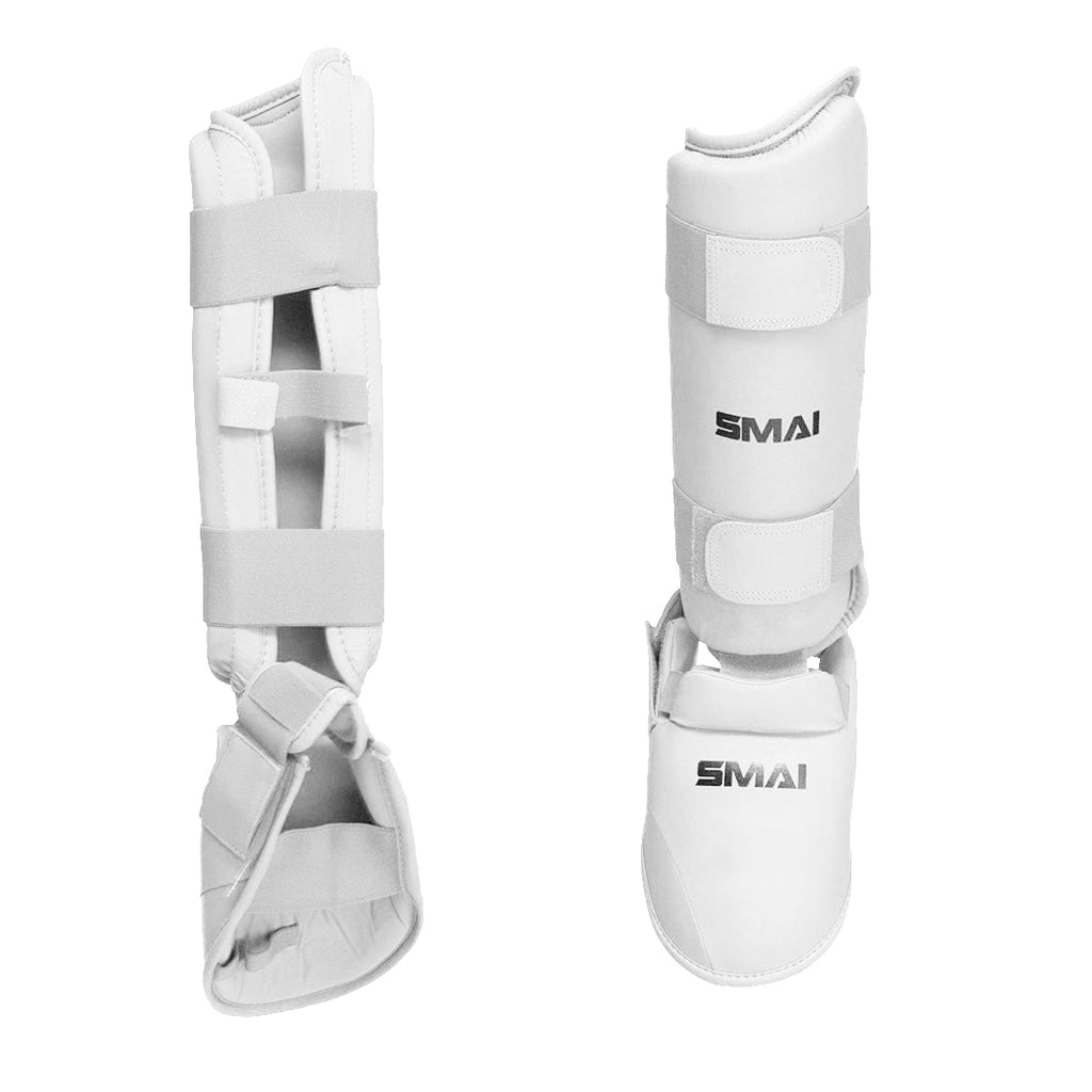 Details about   CSG Cloth Shin/Instep Guards White 