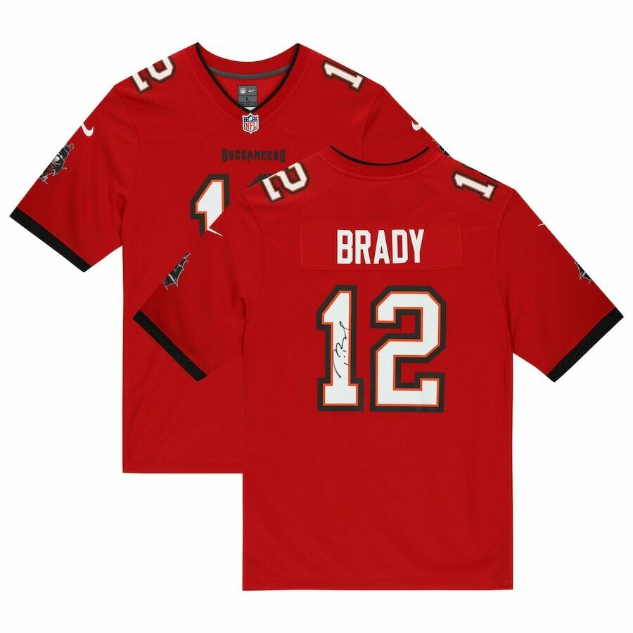 tom brady red jersey