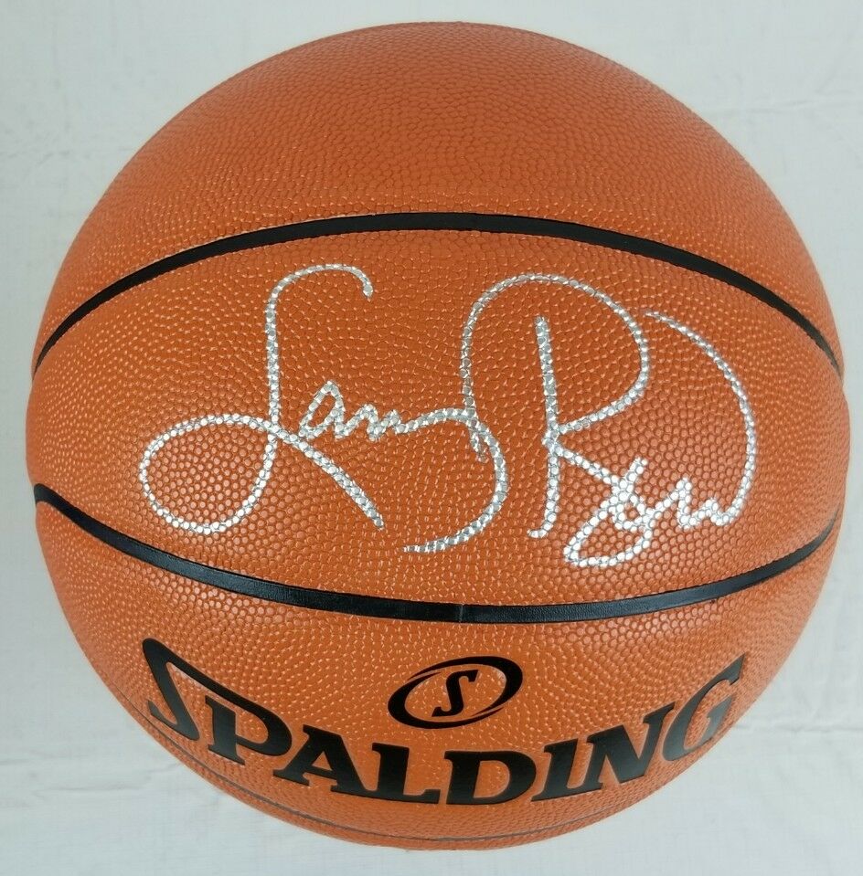 autographed larry bird basketball