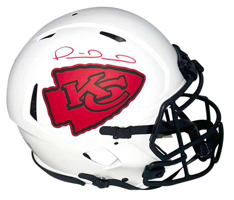 Kansas City Chiefs Riddell LUNAR Alternate Revolution Speed Authentic  Football Helmet