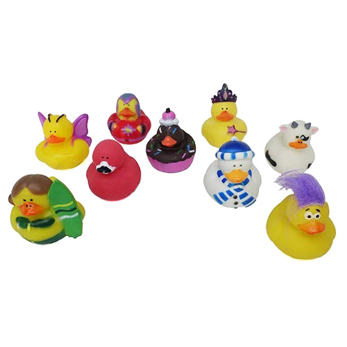 assorted rubber ducks