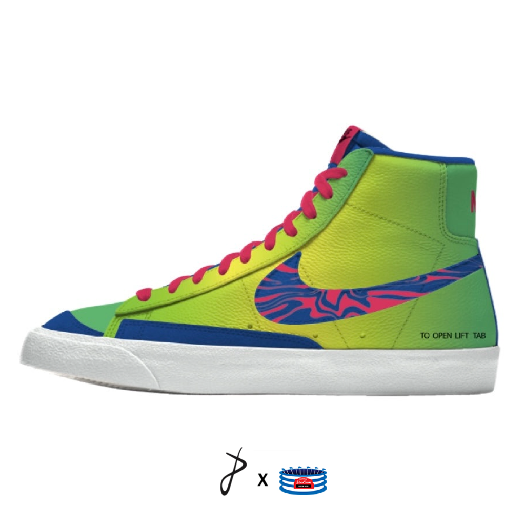 Zapatillas Nike Blazer Mid de aperitivos de los – Stadium Custom Kicks